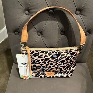 Consuela Blue Jag purse